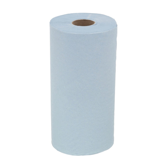 7225 Wypall L10  Food & Hygiene 1Ply Blue Roll - 165 Sheets (Case of 24)