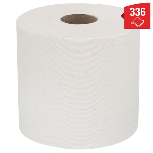 7303 Wypall L20 Extra Centrefeed -  300 White Sheet (Case of  6)