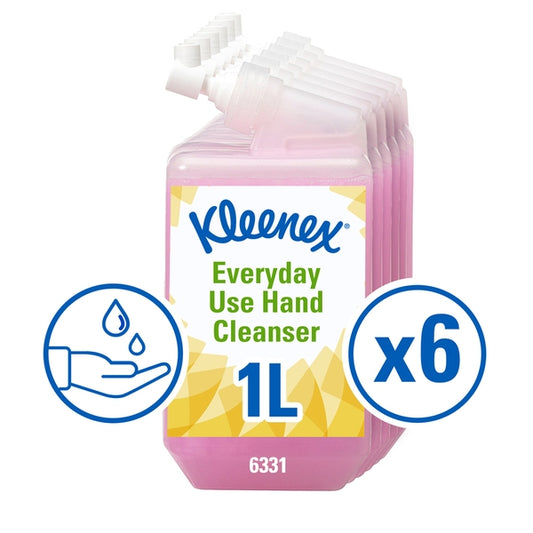 6331 Kleenex Everyday Use Hand Cleanser 1L (Case of  6)