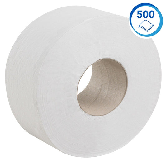 8614 Scott 2Ply White Toilet Tissues - Mini Jumbo (Case of  12)
