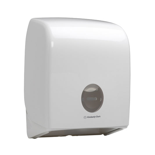 6958 Aquarius White Mini Jumbo Toilet Tissue Dispenser  (EA)
