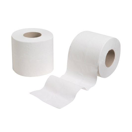 8653 Hostess White 2Ply Toilet Roll - 320 Sheets (Case of  36)