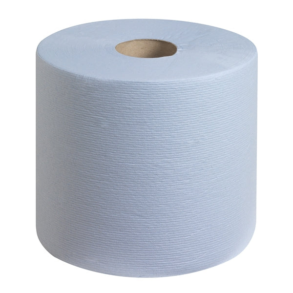 7255 Wypall L10 Essen Wiper Blue Centre Roll - 800 Sheets (Case of  6)