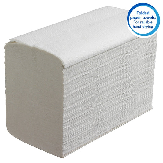 6617 Scott Extra Interfold 1Ply White Hand Towels (Case of  5100)
